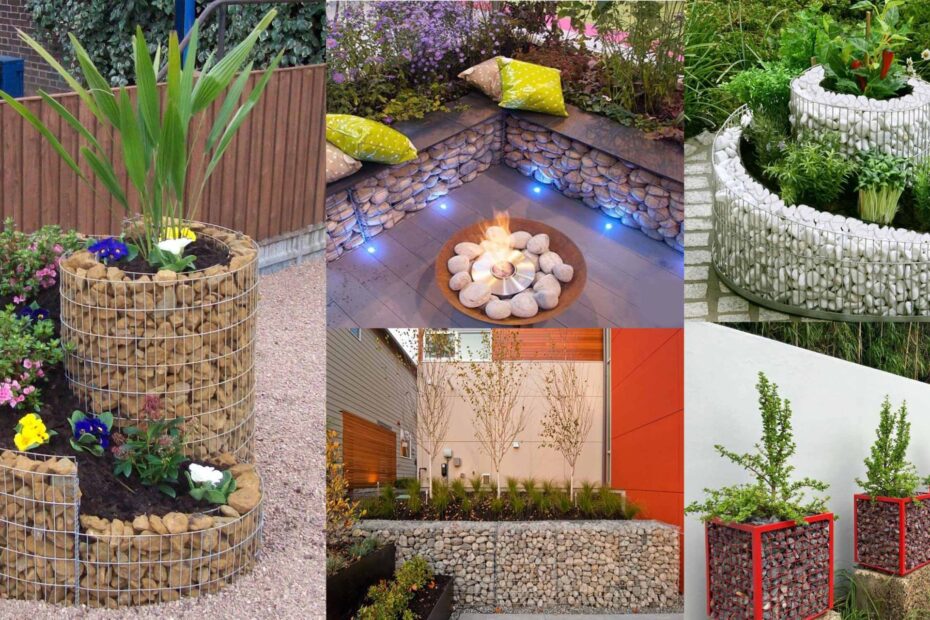 50 Of The Best Modern Gabion Planting Ideas And How To Build It For