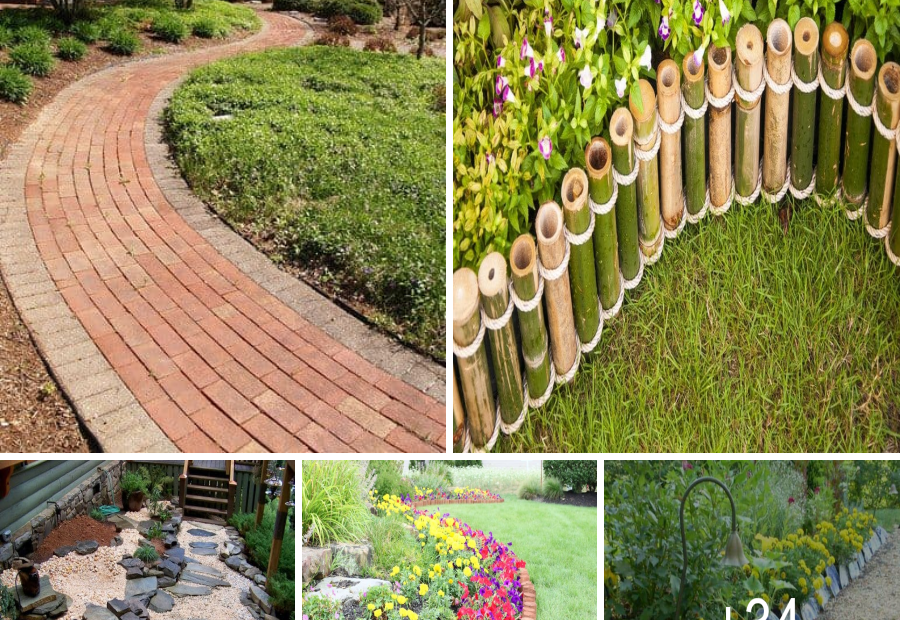17 Beautiful and Cheap Garden Edging Ideas For Your Garden BlogNews