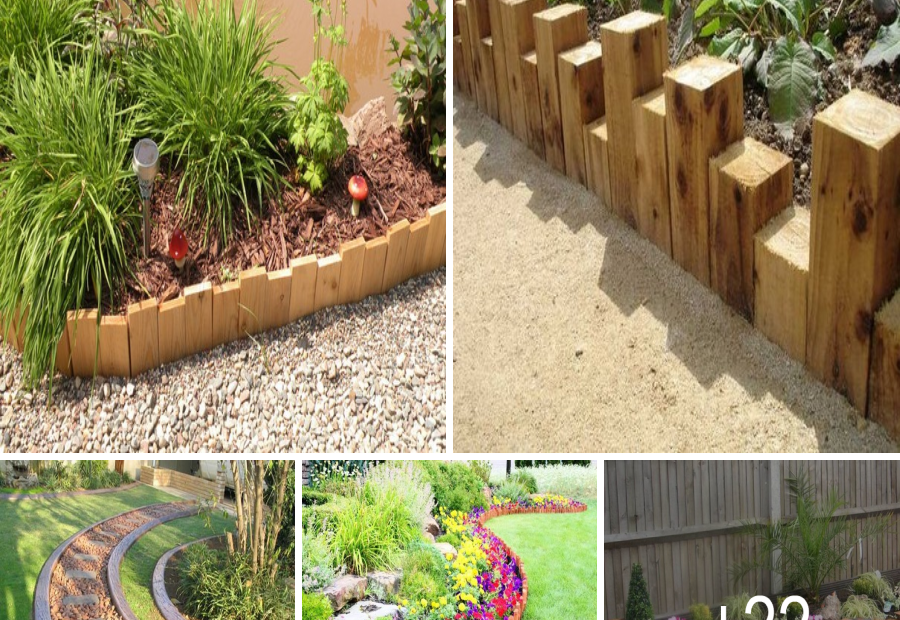 17+ Fascinating Wooden Garden Edging Ideas You Must See BlogNews