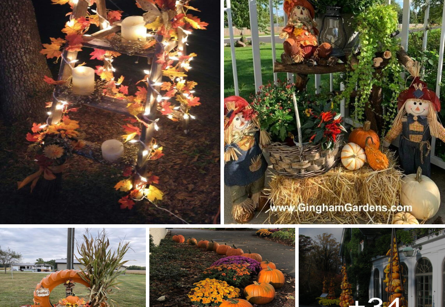 26 Stunning Fall Yard Decorations BlogNews