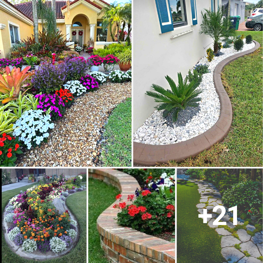 25 Best Garden Edging Ideas For Beautiful Landscaping - Bientin