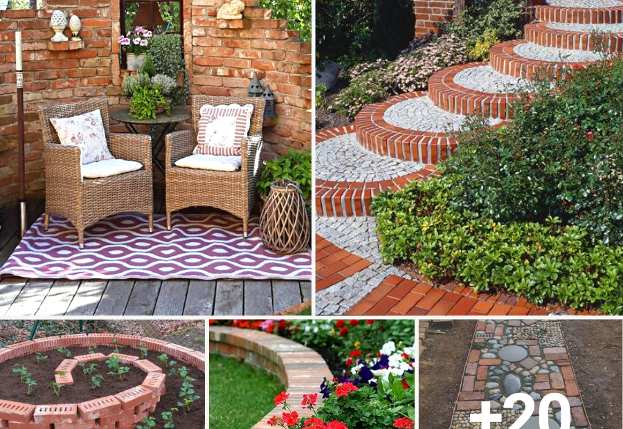 30 Creative Ideas to Use Bricks For Your Garden - BienTin